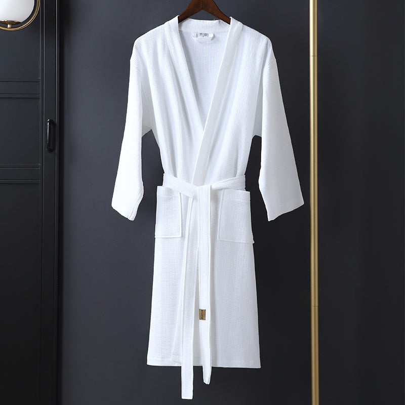 Quick-drying Men's Women's Long Bathrobe