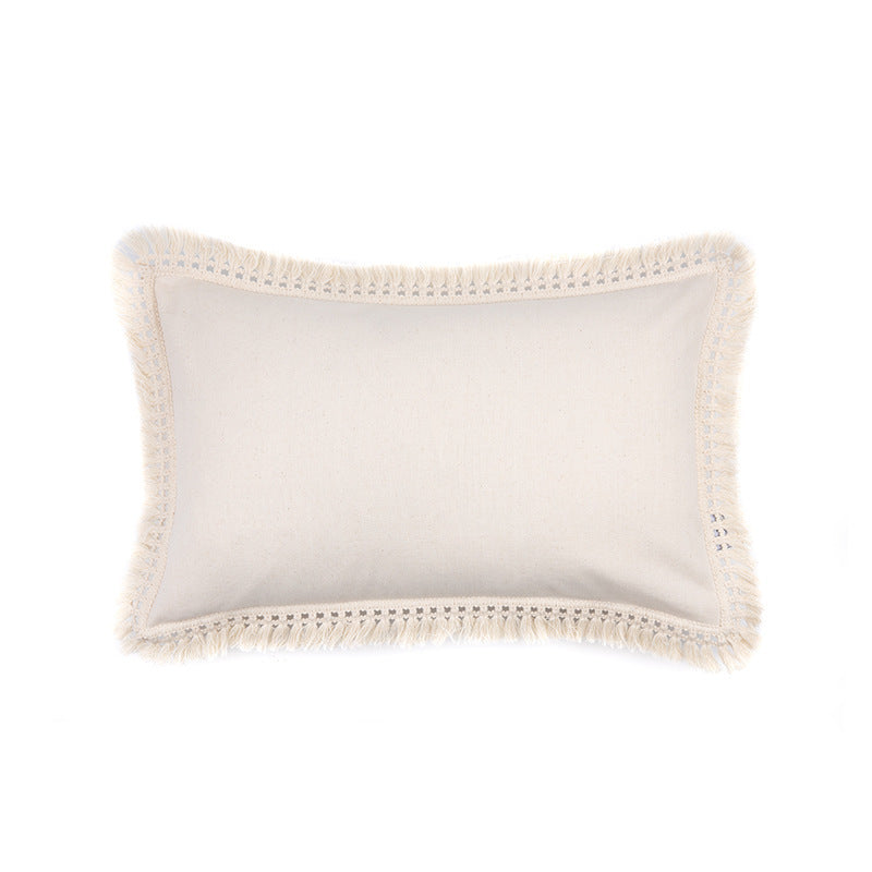 Fringed Pillow Case
Decorative Cushion Cover
