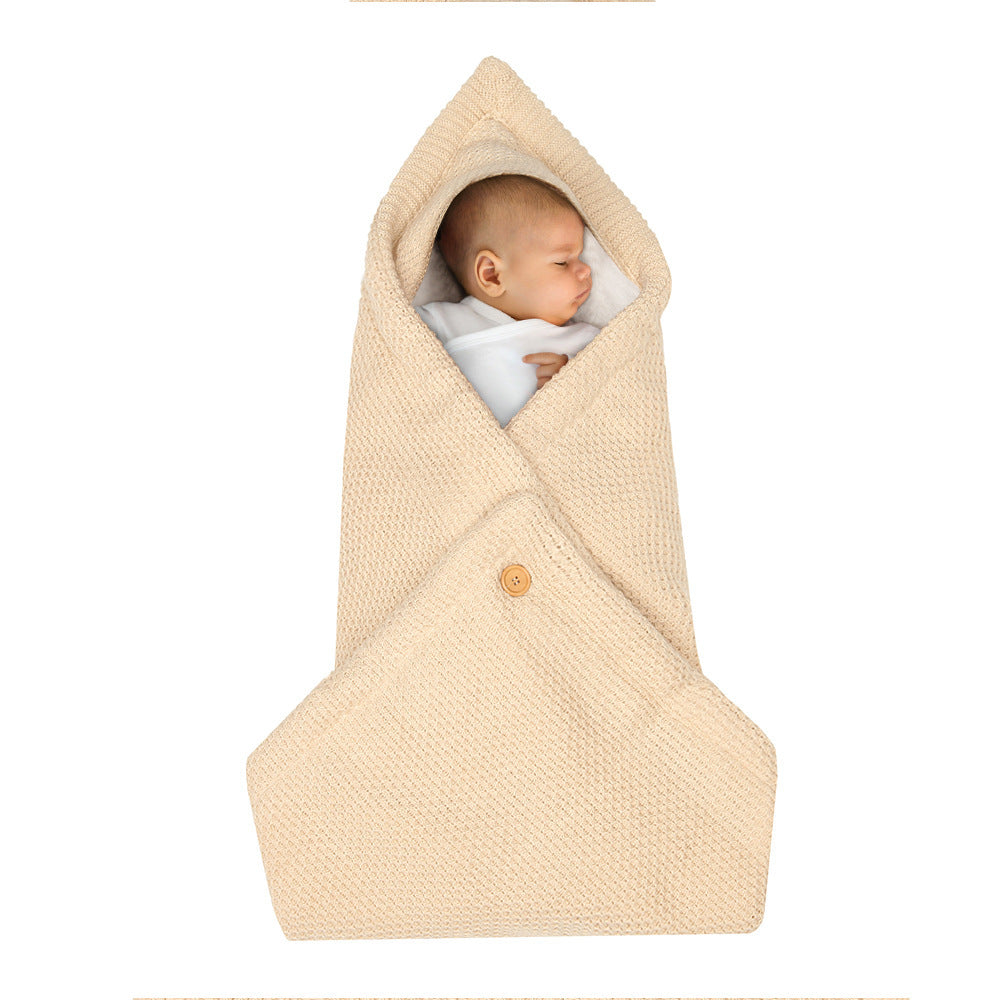 Multi-Purpose Thick Knitted Stroller Sleeping Bag
