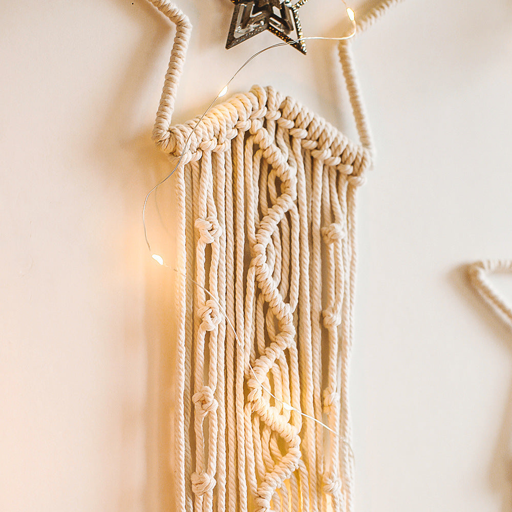 Homestay Style Wall Decoration Pendants Stars And Moon Creative Ornaments