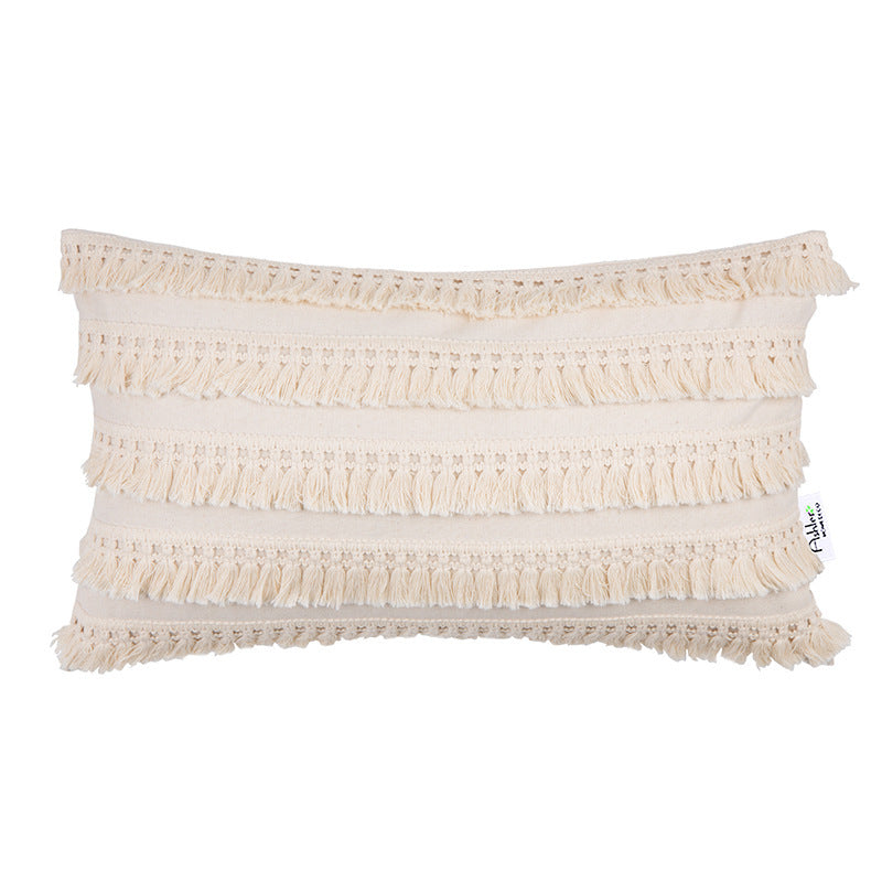 Fringed Pillow Case
Decorative Cushion Cover