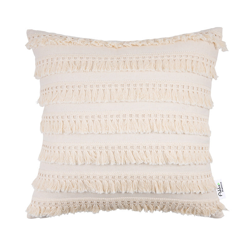 Fringed Pillow Case
Decorative Cushion Cover