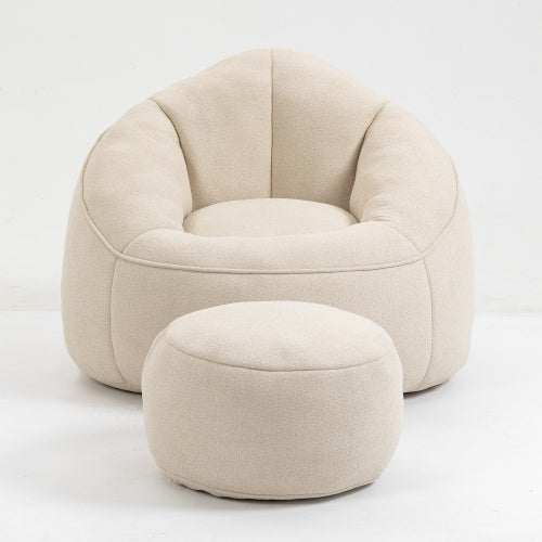 Bedding Bean Bag Sofa Chair With Padded Foam
