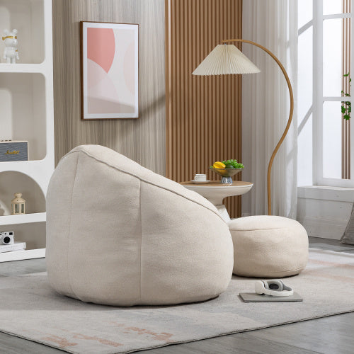 Bedding Bean Bag Sofa Chair With Padded Foam