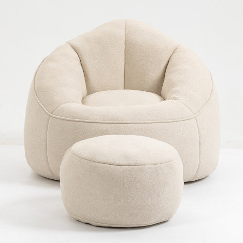 Bedding Bean Bag Sofa Chair With Padded Foam