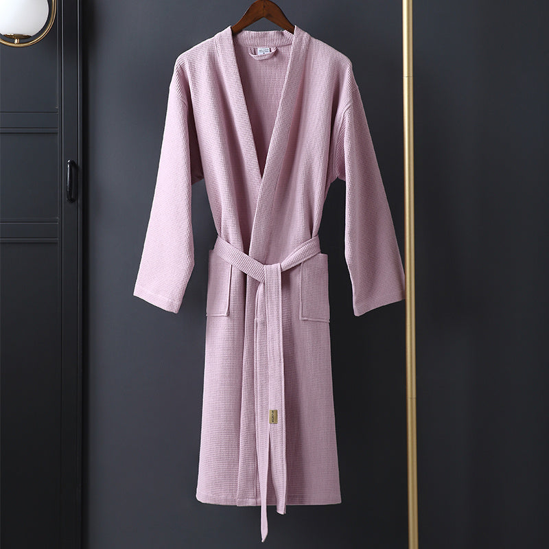 Quick-drying Men's Women's Long Bathrobe