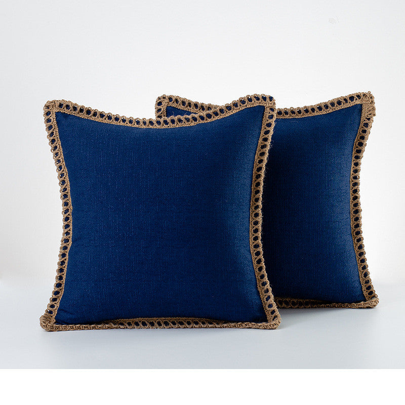 Home Hemp Rope Wrapped
Middle Hemp Pillow Case