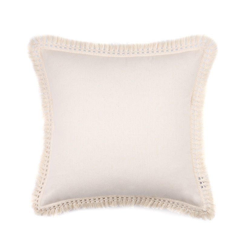 Fringed Pillow Case
Decorative Cushion Cover