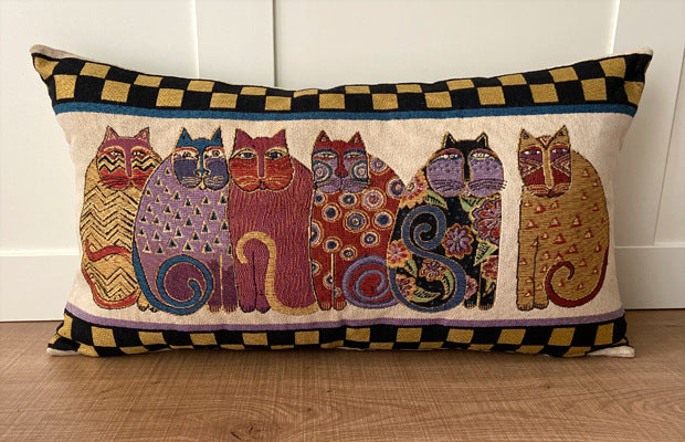 American Bed & Breakfast
Cat Cotton Pillow