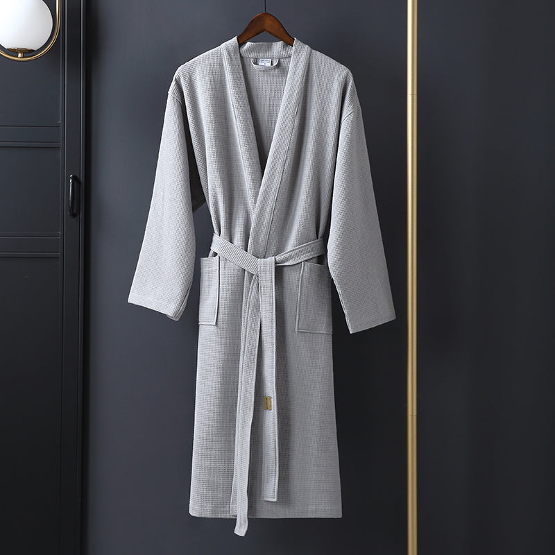Quick-drying Men's Women's Long Bathrobe