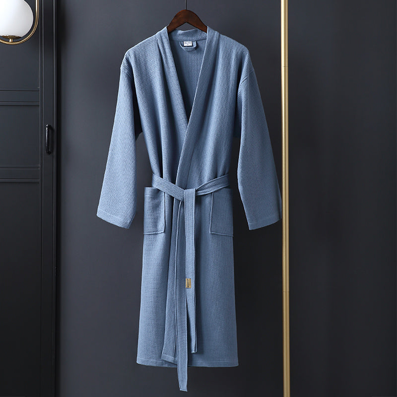 Quick-drying Men's Women's Long Bathrobe