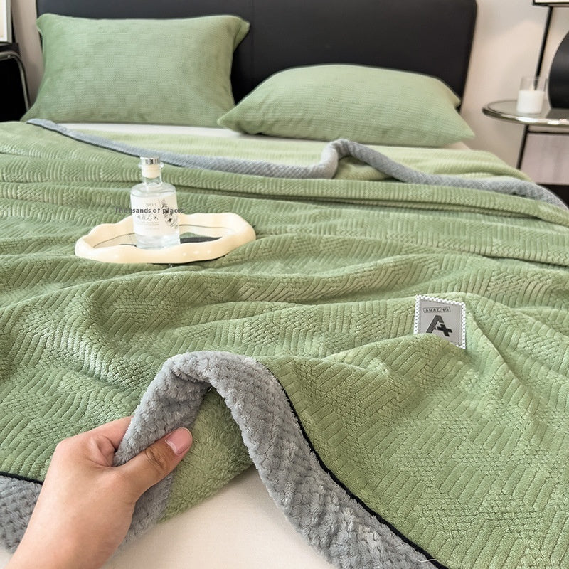 Maternal And Child Grade Knitted Blanket