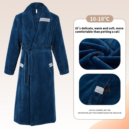 Winter Fleece Lining Plus Size Milk Fiber Homewear