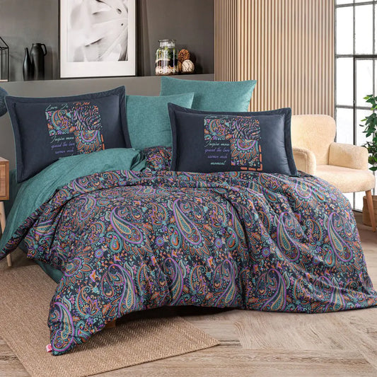 Hobby Clementina Double 300TC Satin Duvet Cover Set ( LOW STOCK)
