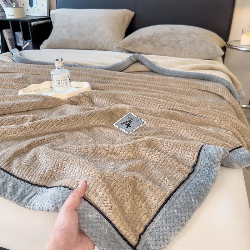 Maternal And Child Grade Knitted Blanket