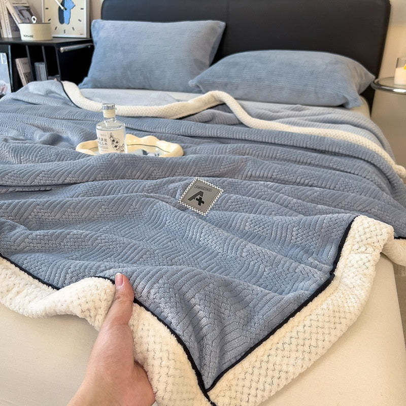 Maternal And Child Grade Knitted Blanket